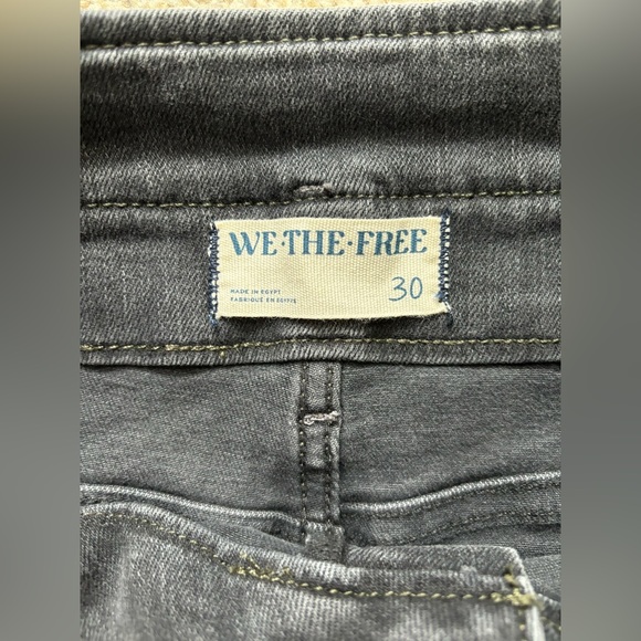 NWT Free People We the Free After Dark Mid Rise Flare Vintage Black Size… - Picture 13 of 14